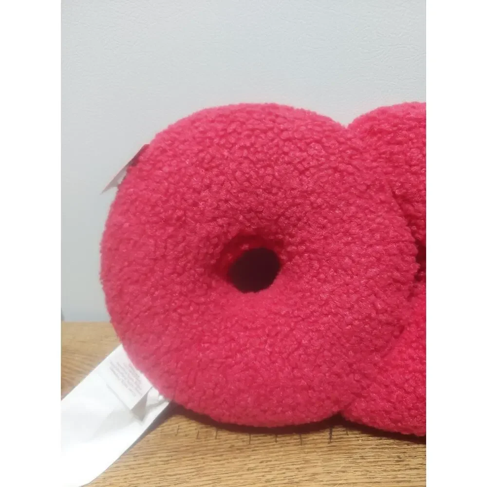 Red XO Plush Decrotive Holiday Throw Couch Pillow Valentine's Anniversary Etc
